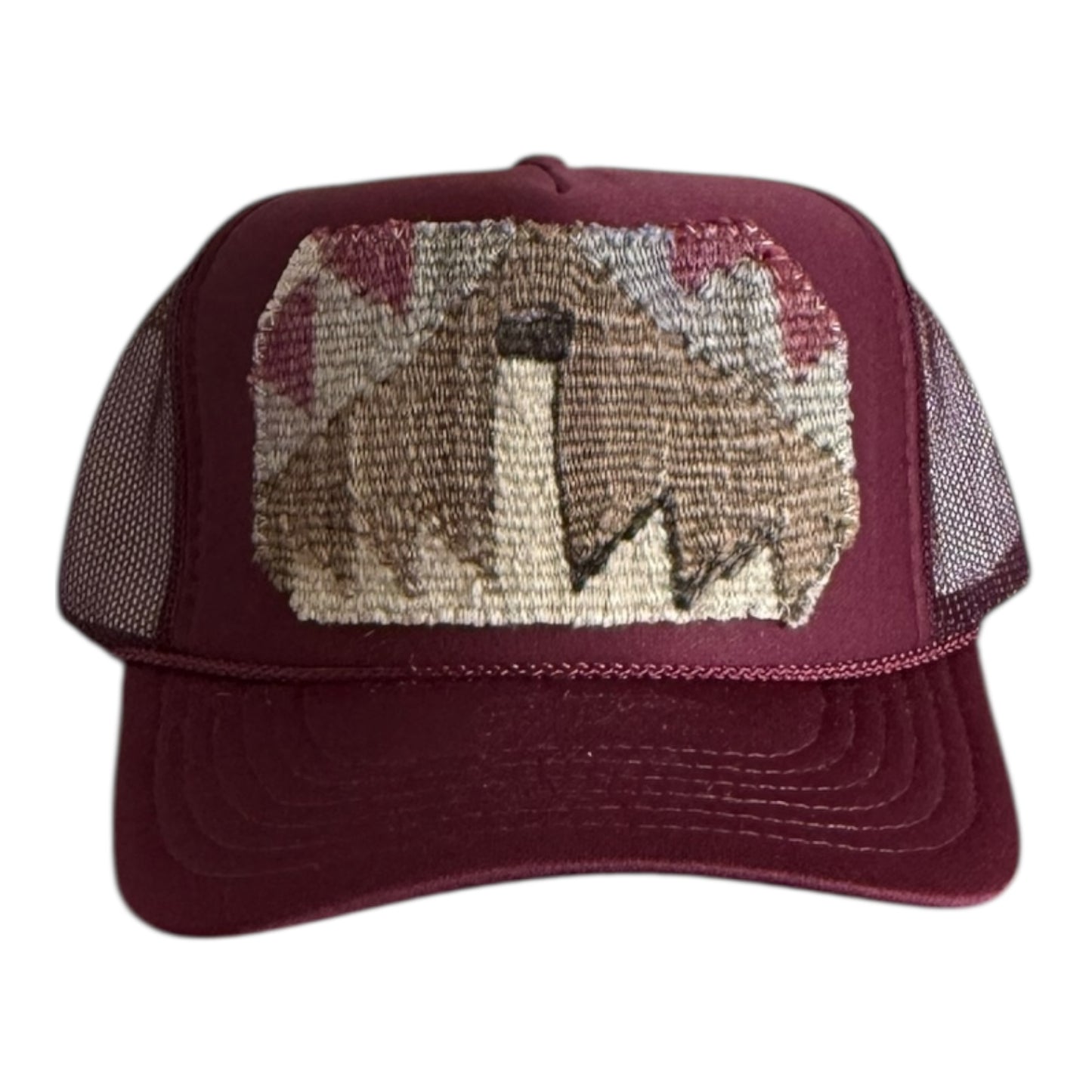 Kilim Trucker Hat - Merlot