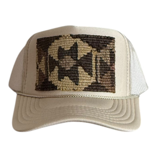 Kilim Trucker Hat - Khaki