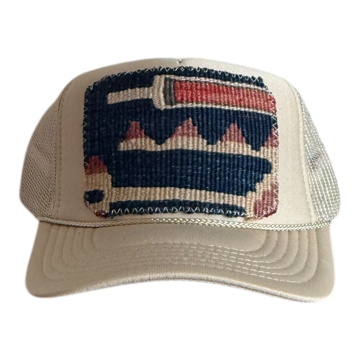 Kilim Trucker Hat - Khaki