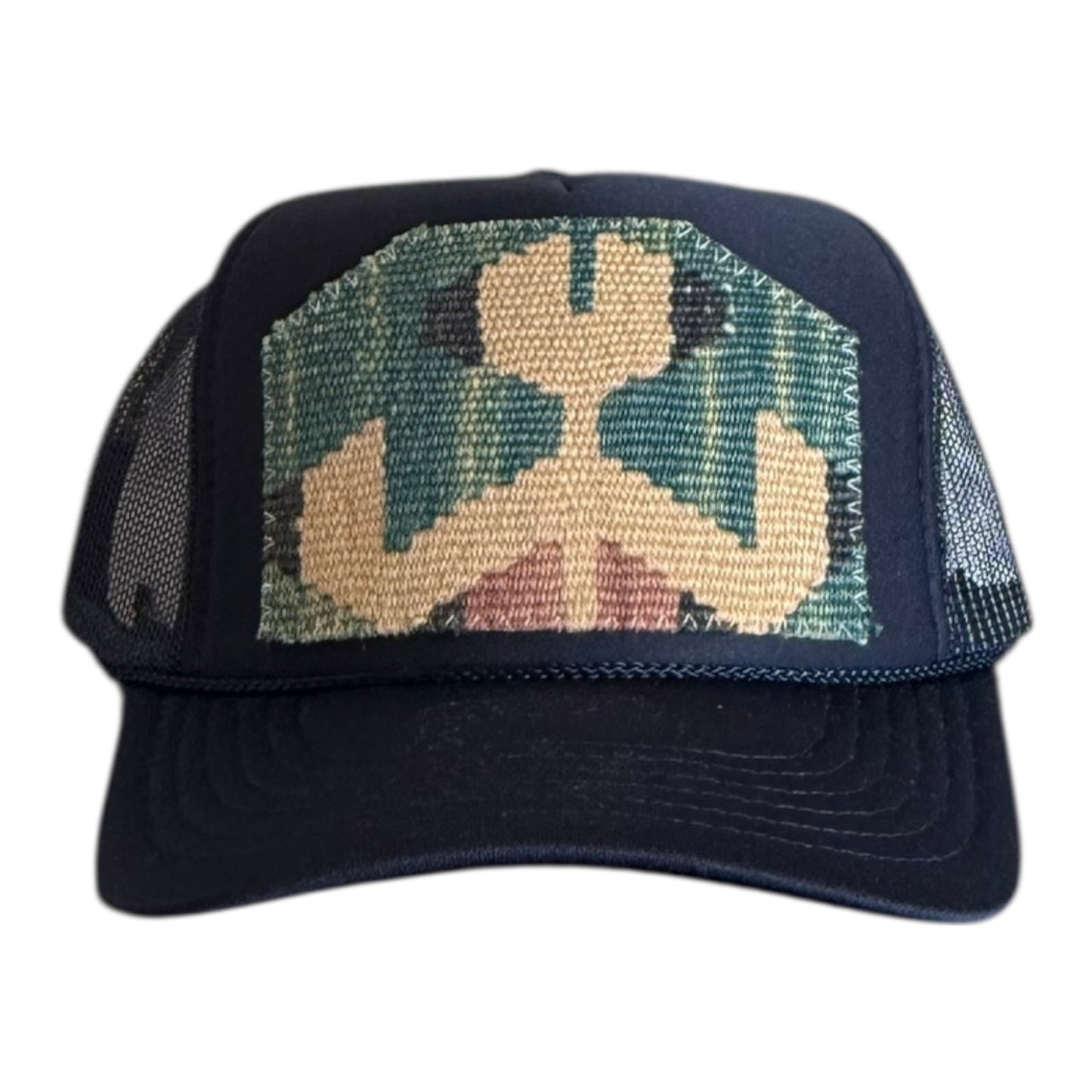 Kilim Trucker Hat - Navy