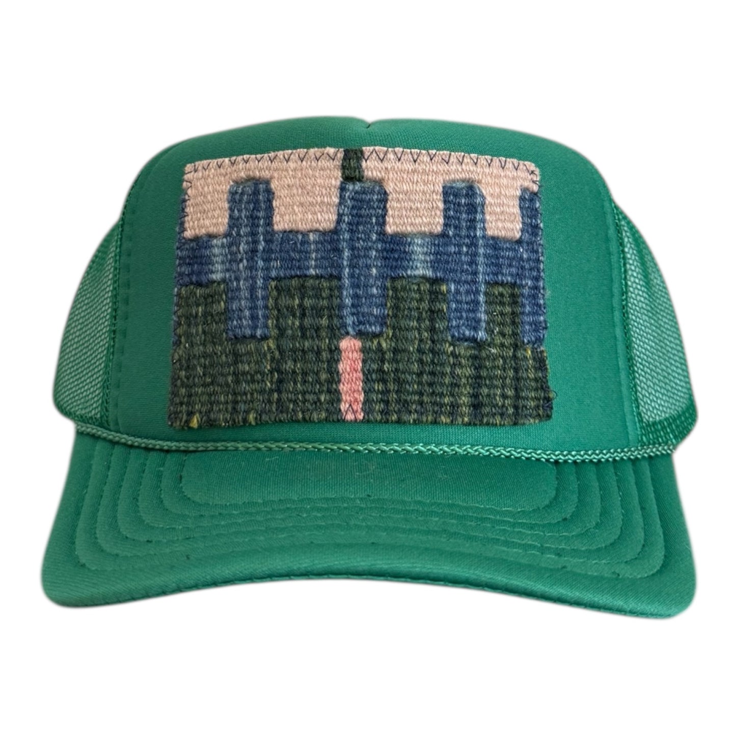Kilim Trucker Hat - Kelly Green