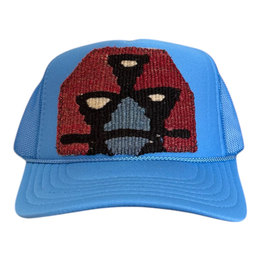 Kilim Trucker Hat- Powder Blue