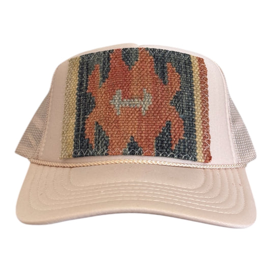 Kilim Trucker Hat- Sand