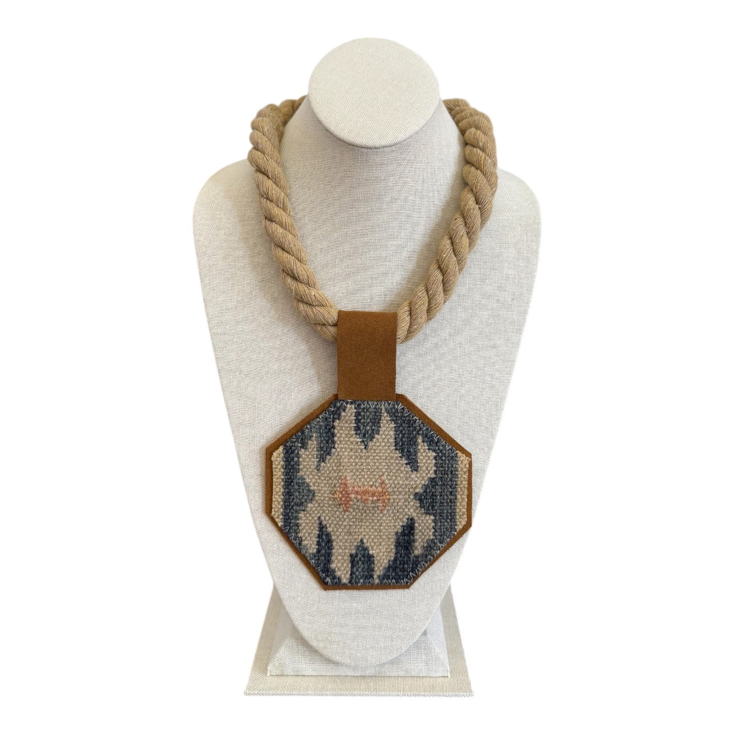 Kilim Pendant Necklace
