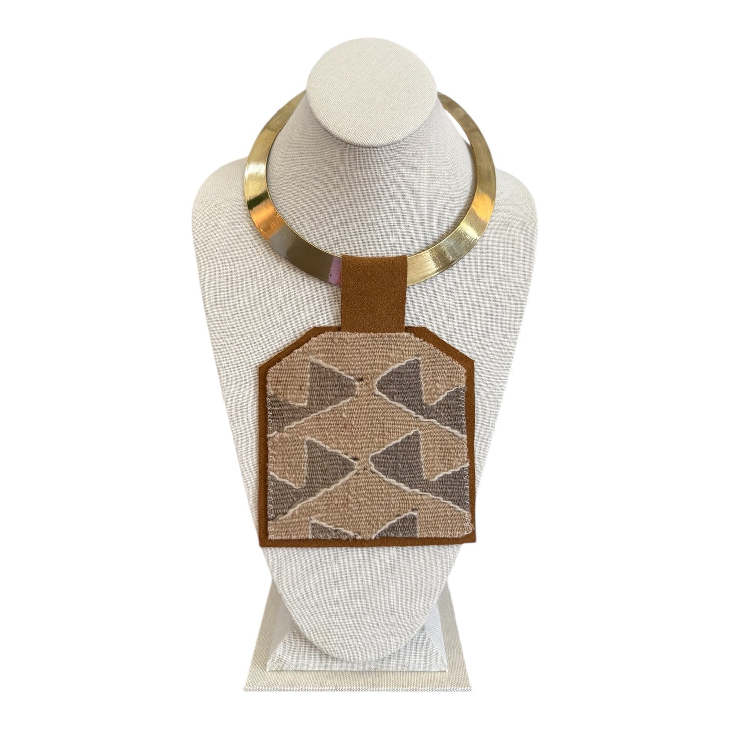 Kilim Pendant Necklace