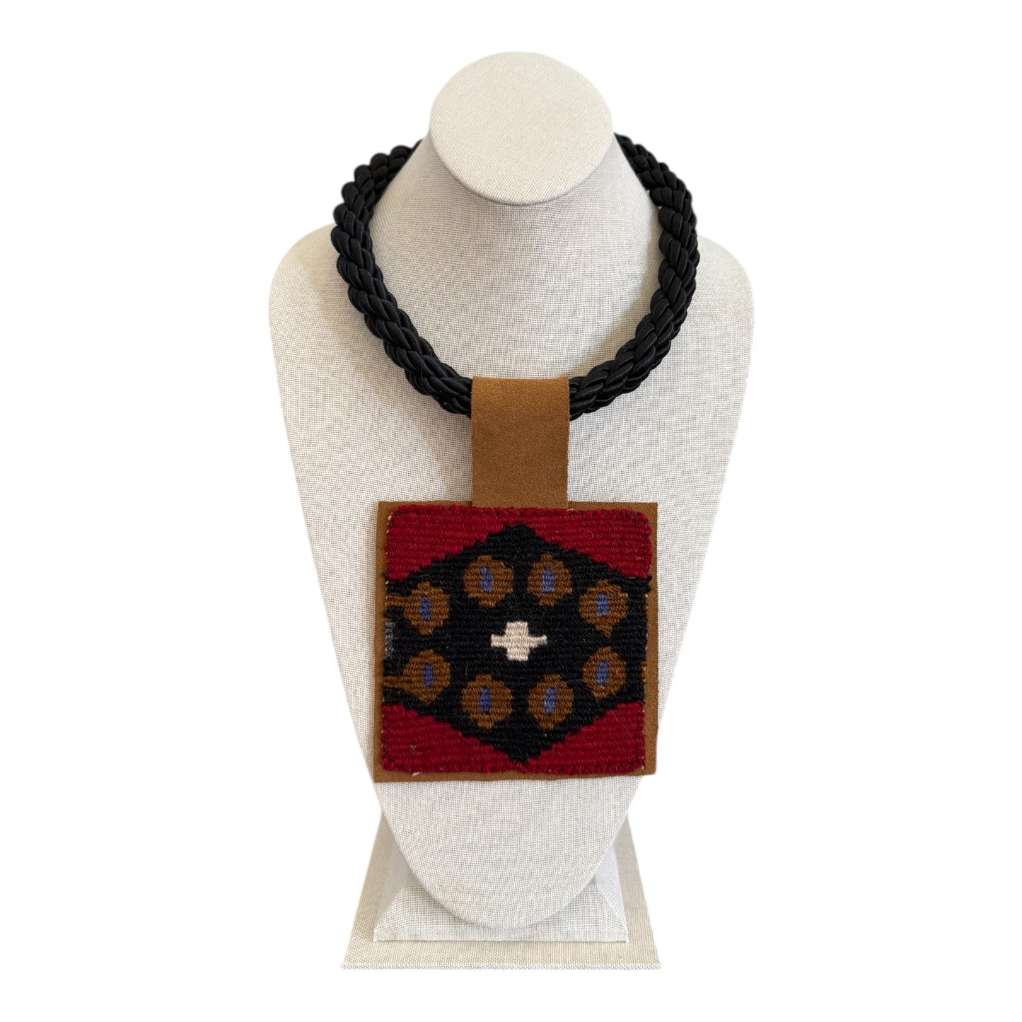 Kilim Pendant Necklace