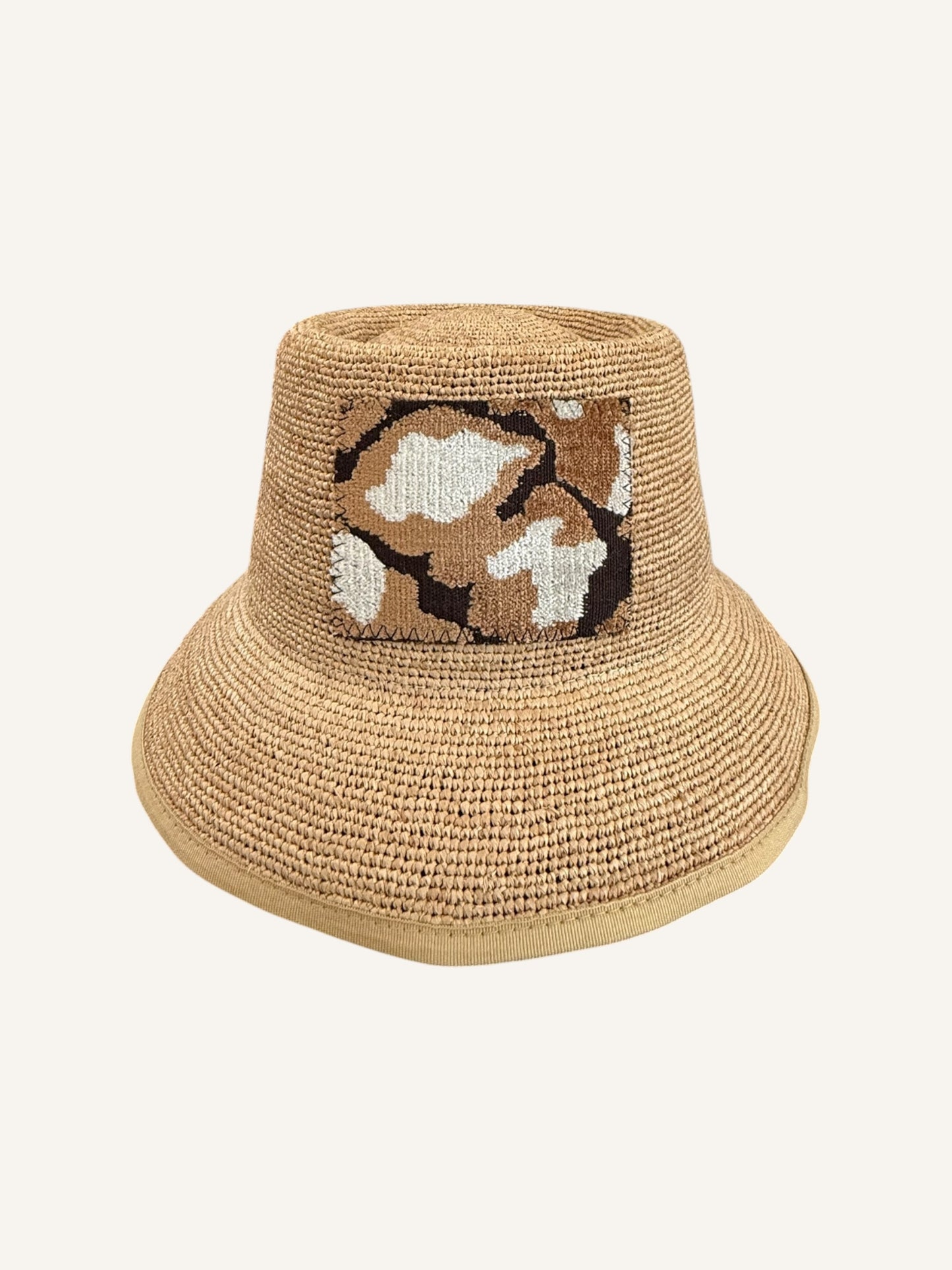 BUCKET HAT : LEOPARD PATCH
